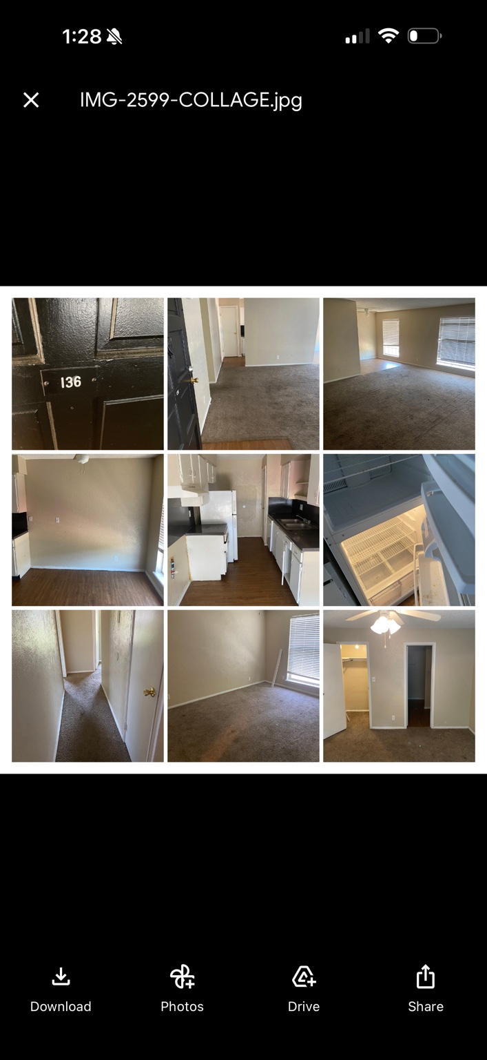 Apartment after cleaning - Unit 136